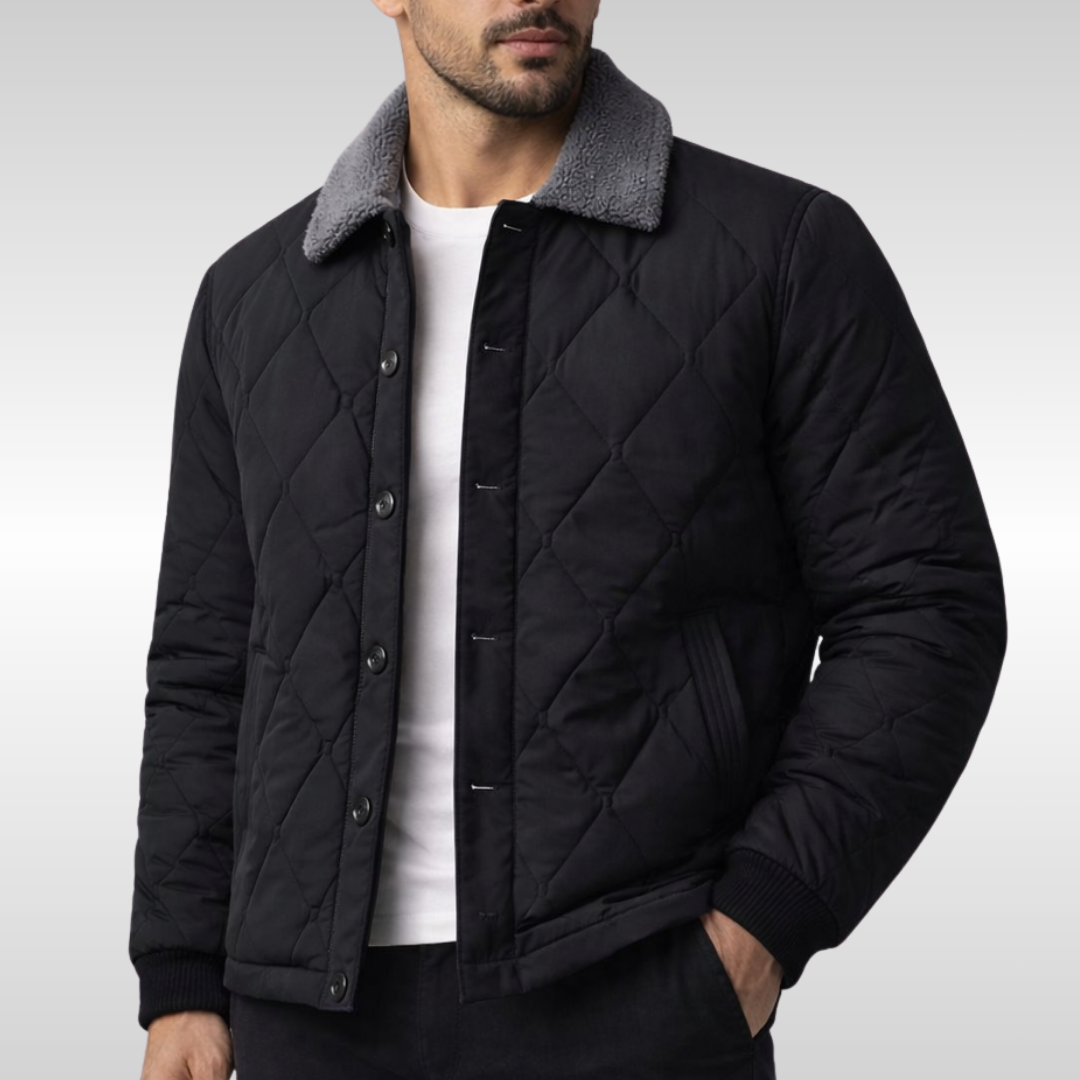 CHARLES | QUILTED FLEECE JACKET