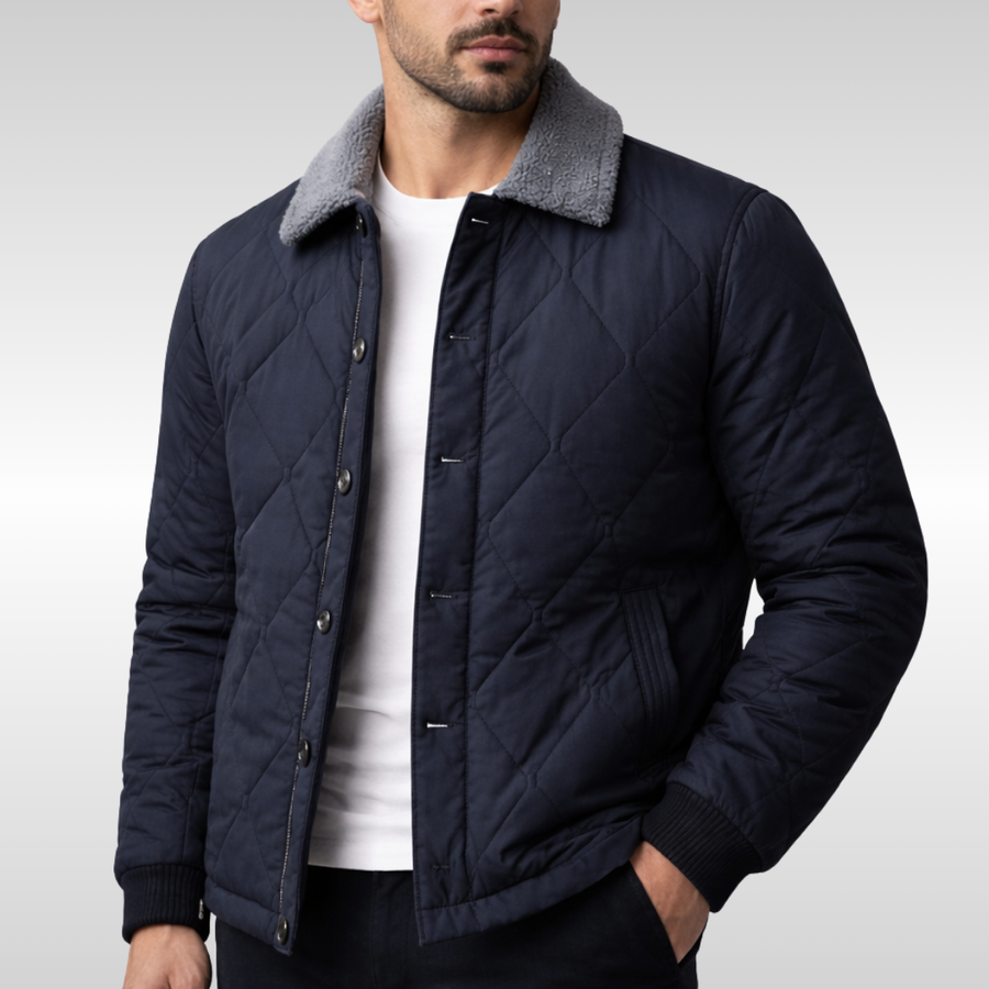 CHARLES | QUILTED FLEECE JACKET