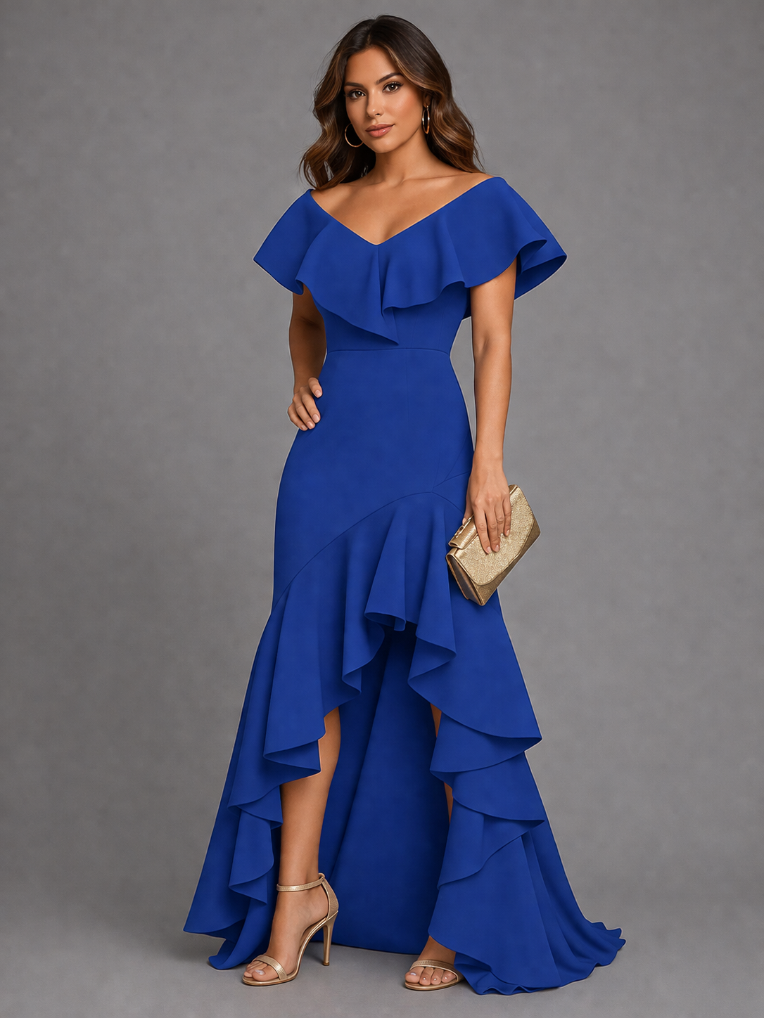 Maglem Suar Evening Dress