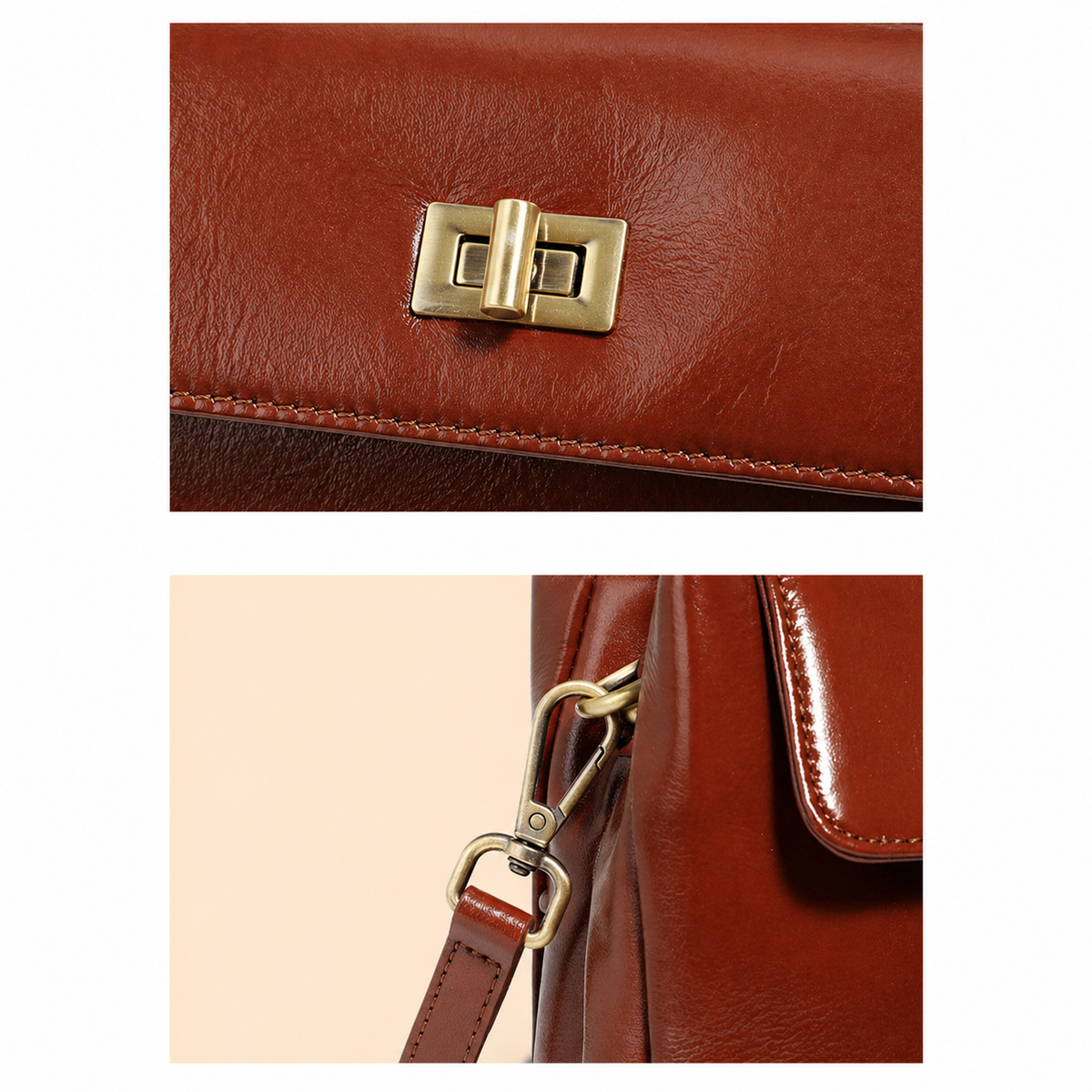 Élégance Dorée Handbag