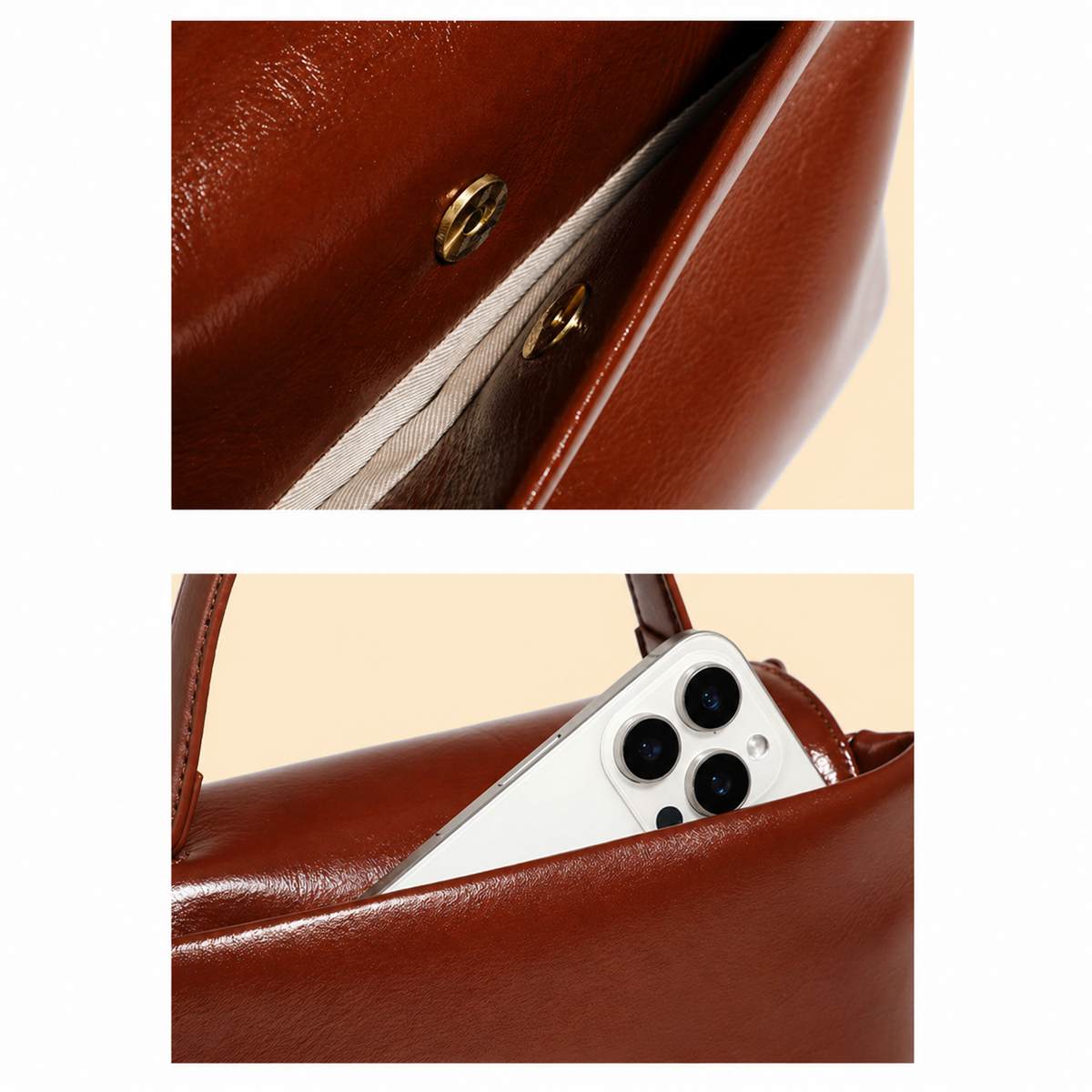 Élégance Dorée Handbag