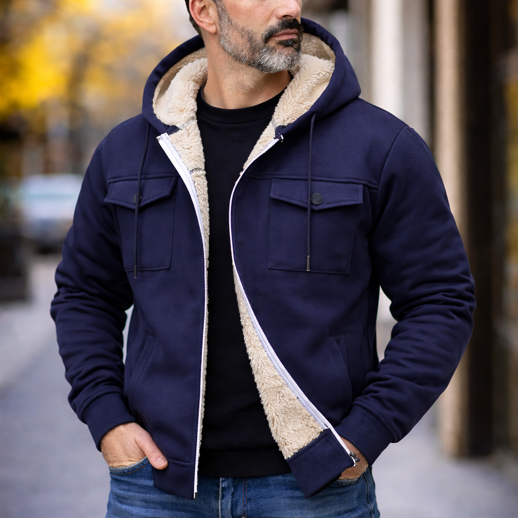 James | Tough Lined Men's Hodded Vest