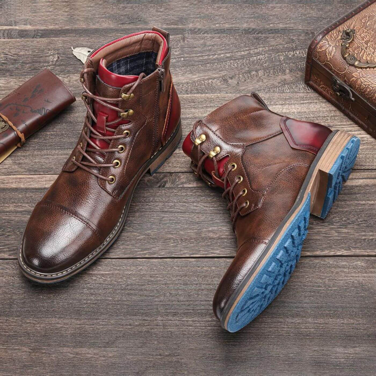 Augustin | Men's Leather Ankle Boots