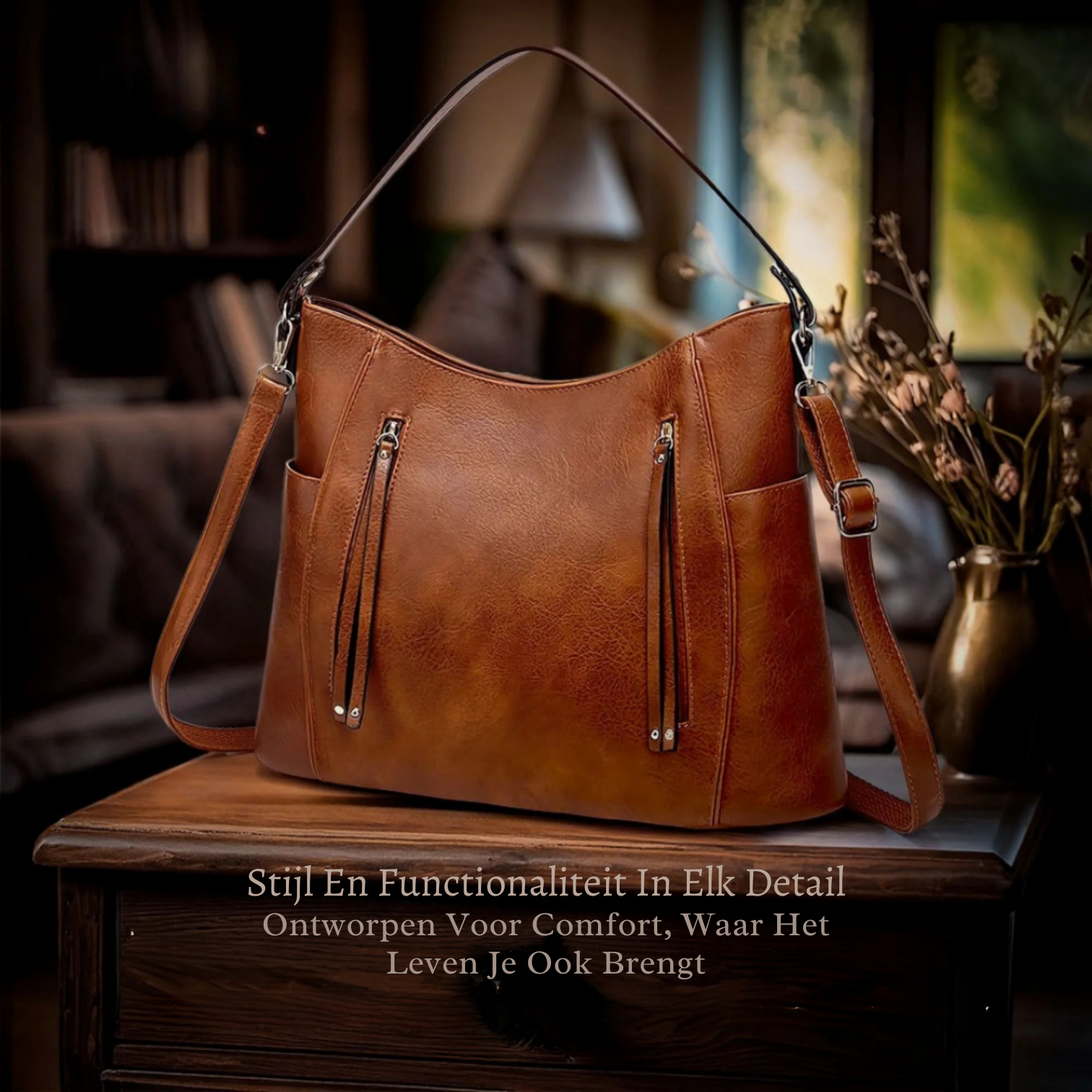 Blanche | Altijd Comfortabel — Elegante Leren Tas