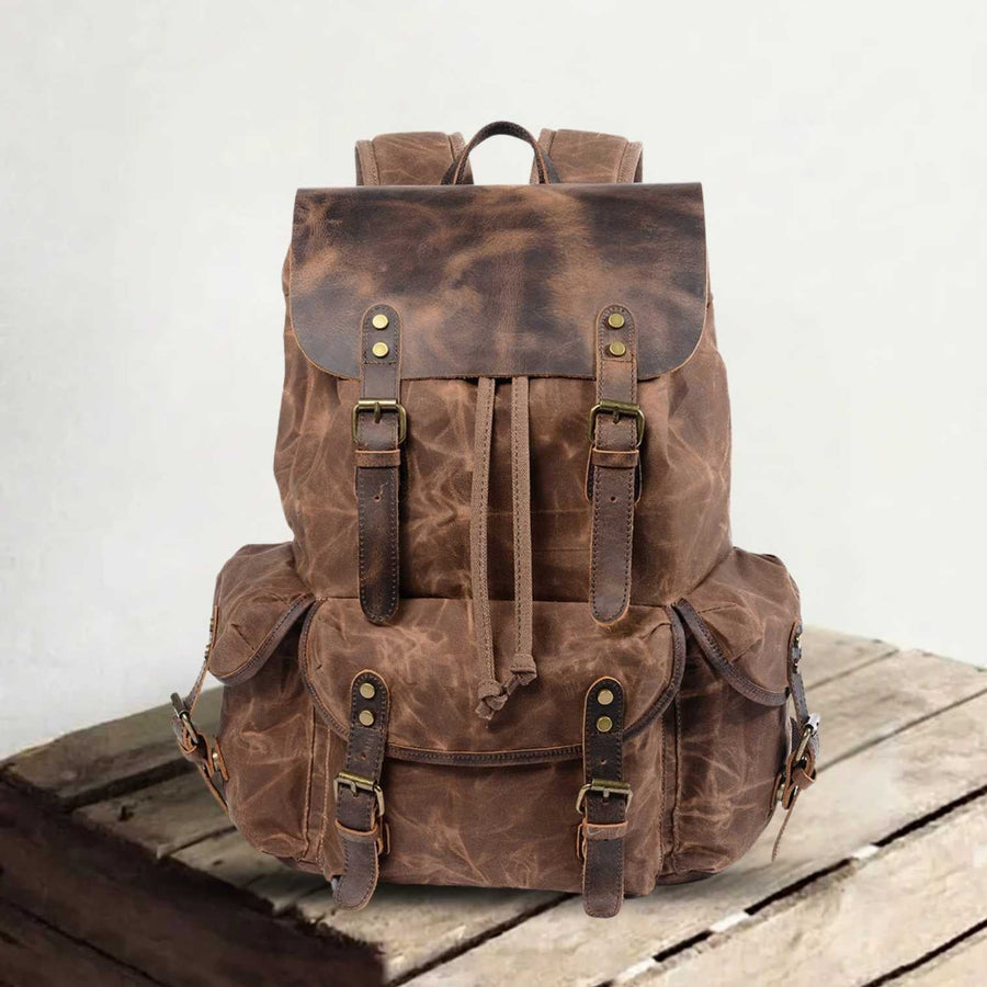 James | Vintage Canvas | Real Leather