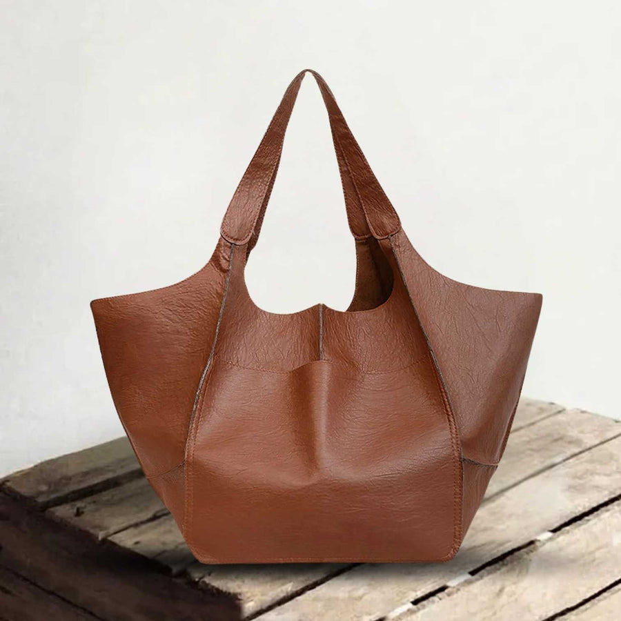 Laura | Spacious Leather Bag