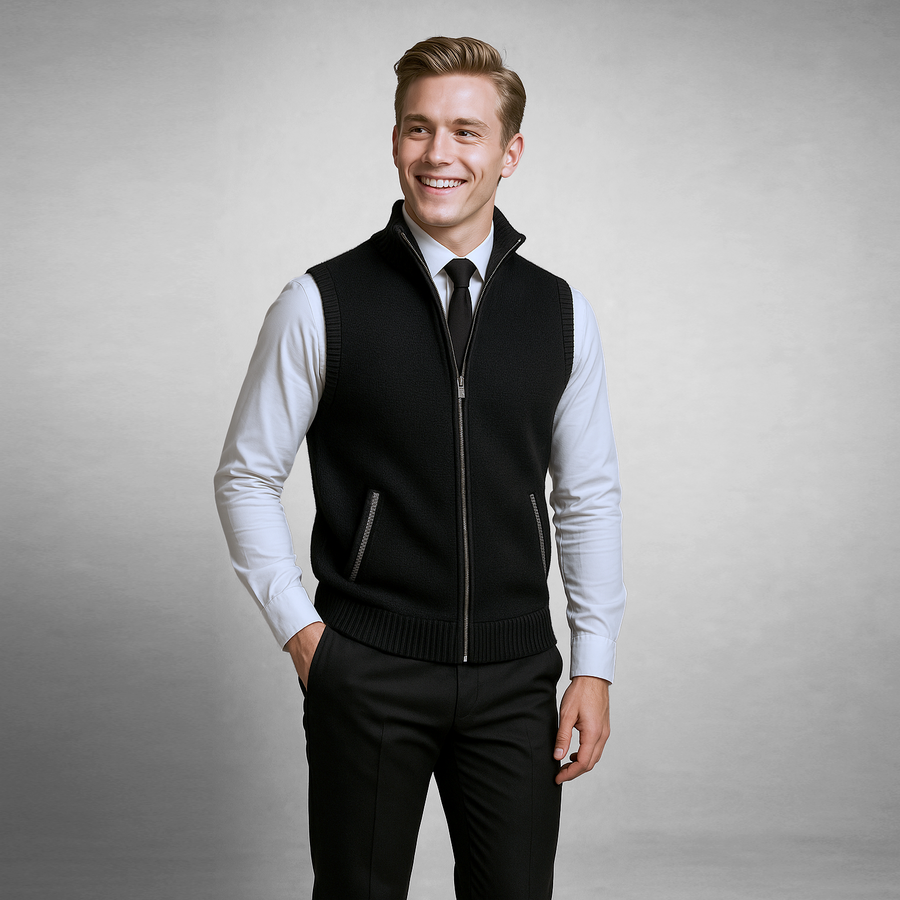 Harrison | Vest With Full Zip