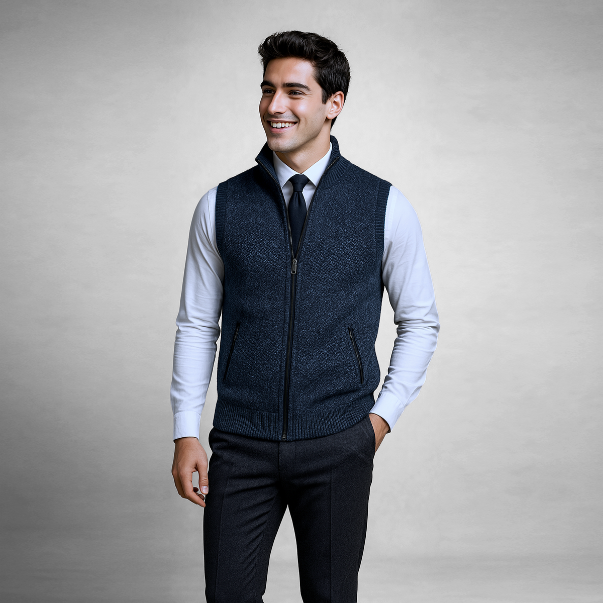 Harrison | Vest With Full Zip