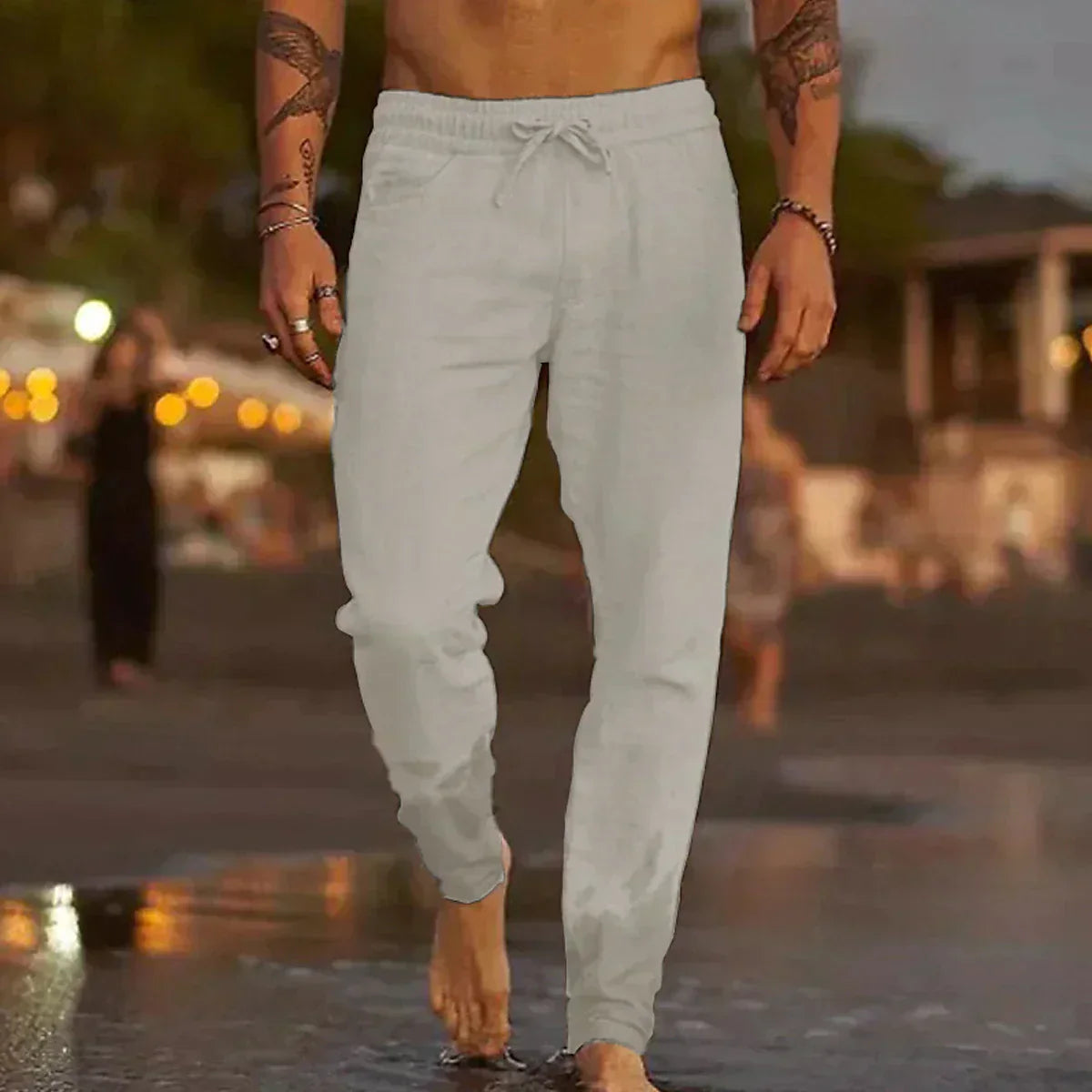 Elric | Slim Fit Casual Trousers