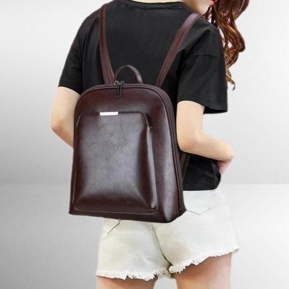 Simply's | Classic Leather Backpack