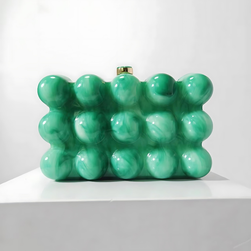Nadine Acrylic Clutch Bag