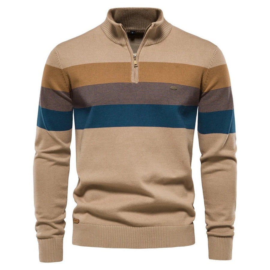 Zephyr | Stylish Sweater With Stand-Up Collar