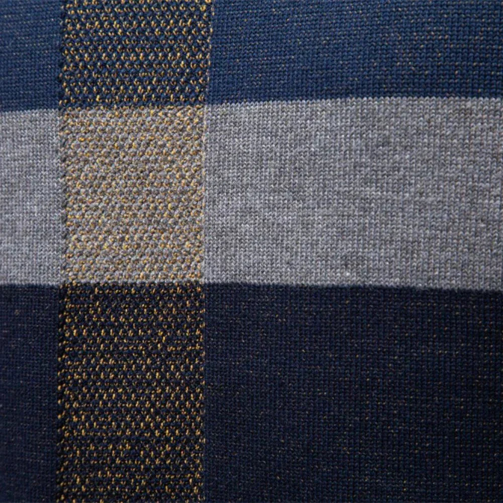 Neville | Men's Knitted Sweater With Diamond Design