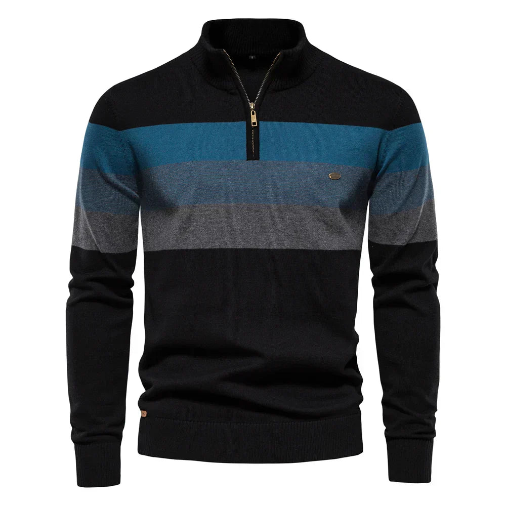 Zephyr | Stylish Sweater With Stand-Up Collar