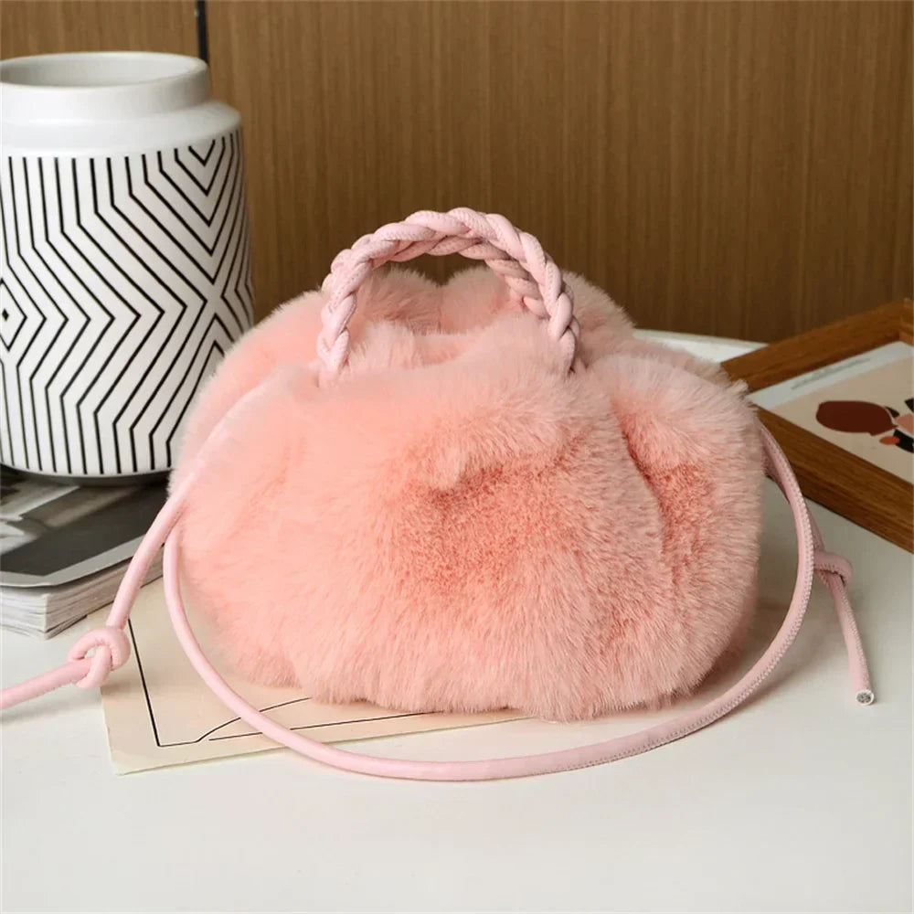 Marilyn | Plush Pumpkin Hand Bag