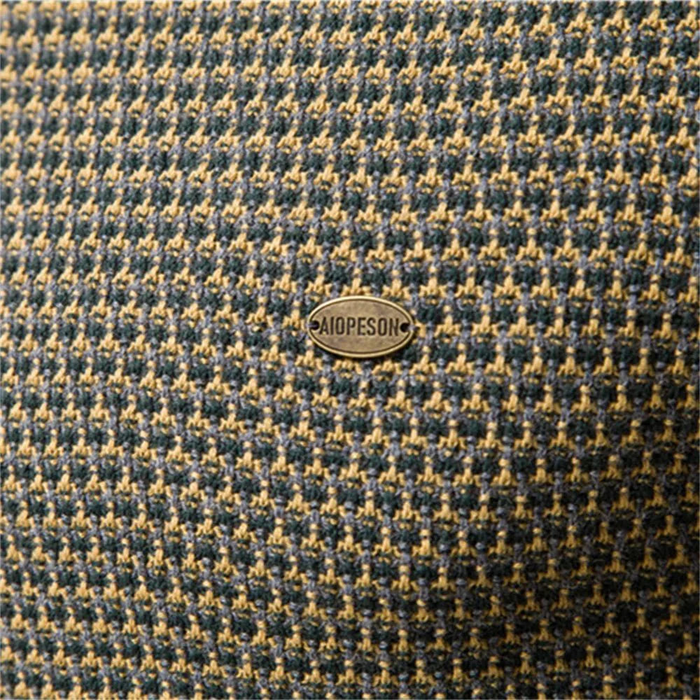 Vincent | Men's Sweater With Diamond Pattern
