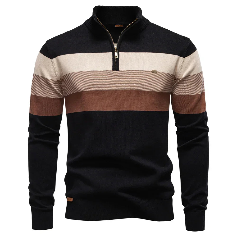 Zephyr | Stylish Sweater With Stand-Up Collar