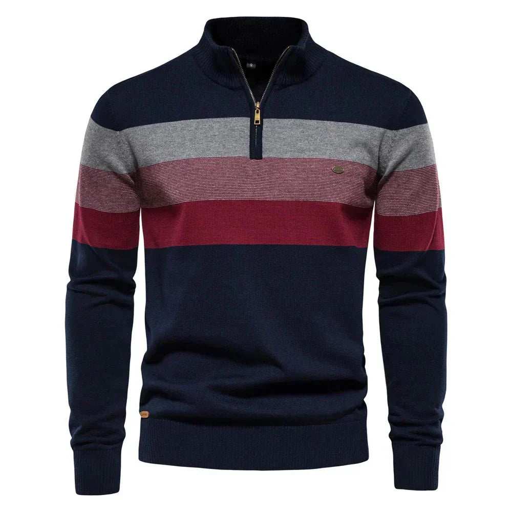 Zephyr | Stylish Sweater With Stand-Up Collar