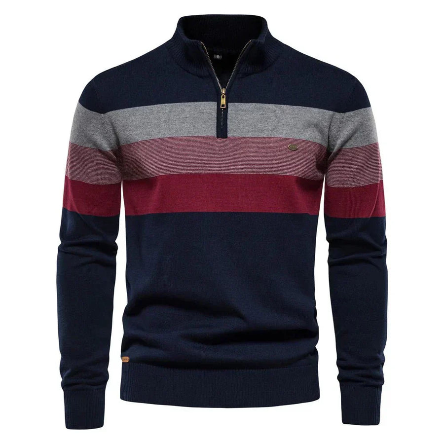 Zephyr | Stylish Sweater With Stand-Up Collar