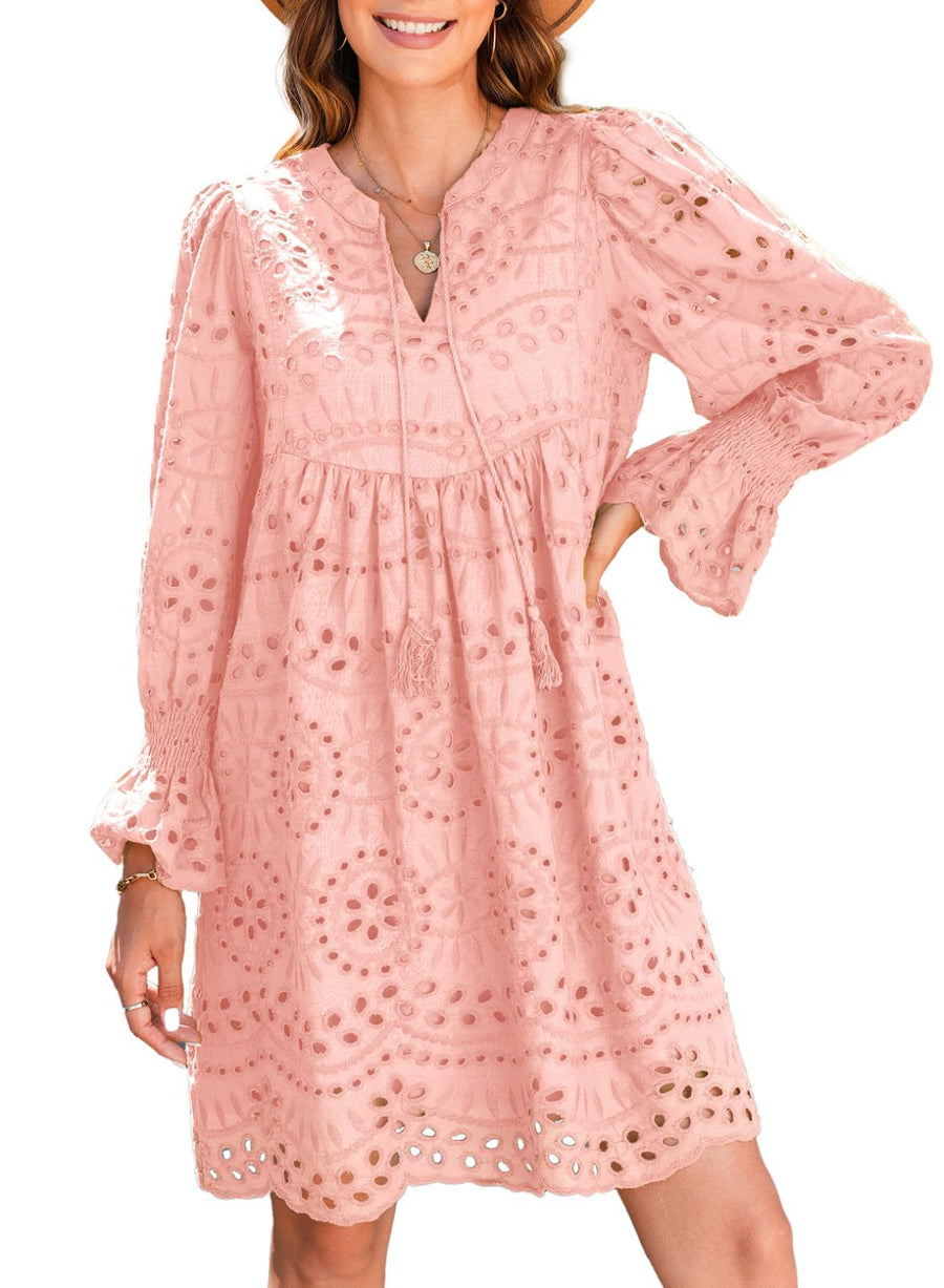 Carmela | Lace Ruffle Midi