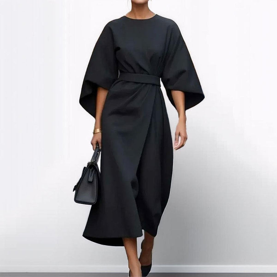 KATARZYNA | MAXI DRESS WITH KIMONO SLEEVE