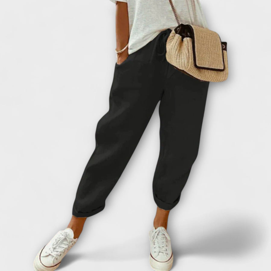 Bibi – Stylish Linen Trousers