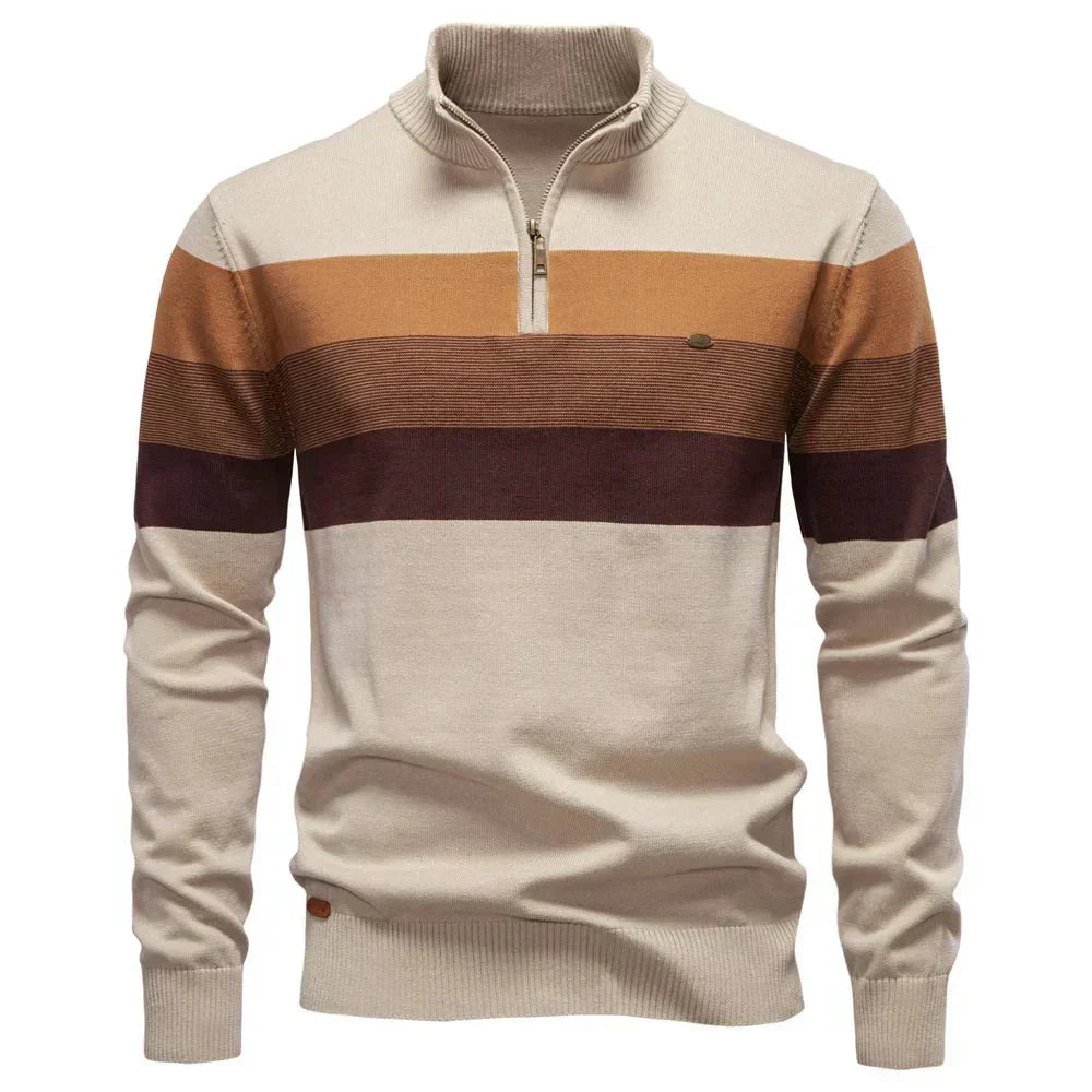 Zephyr | Stylish Sweater With Stand-Up Collar