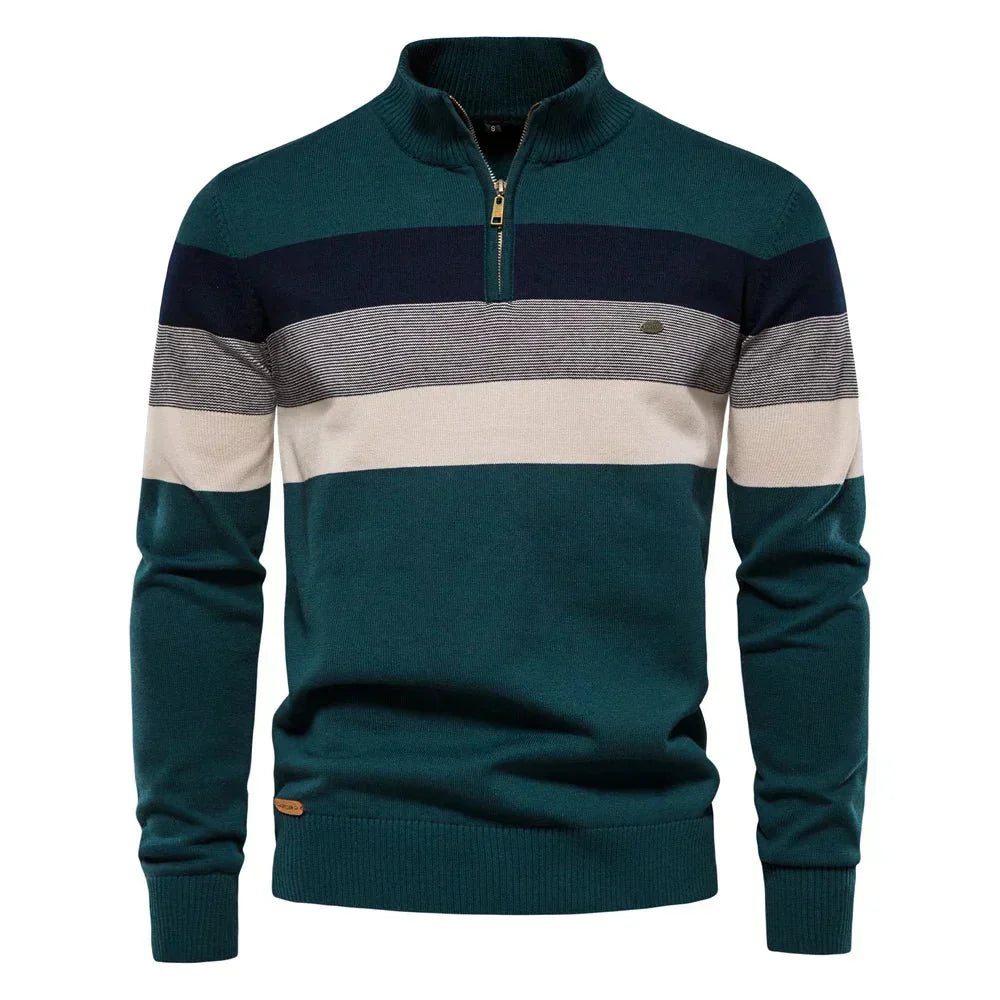 Zephyr | Stylish Sweater With Stand-Up Collar