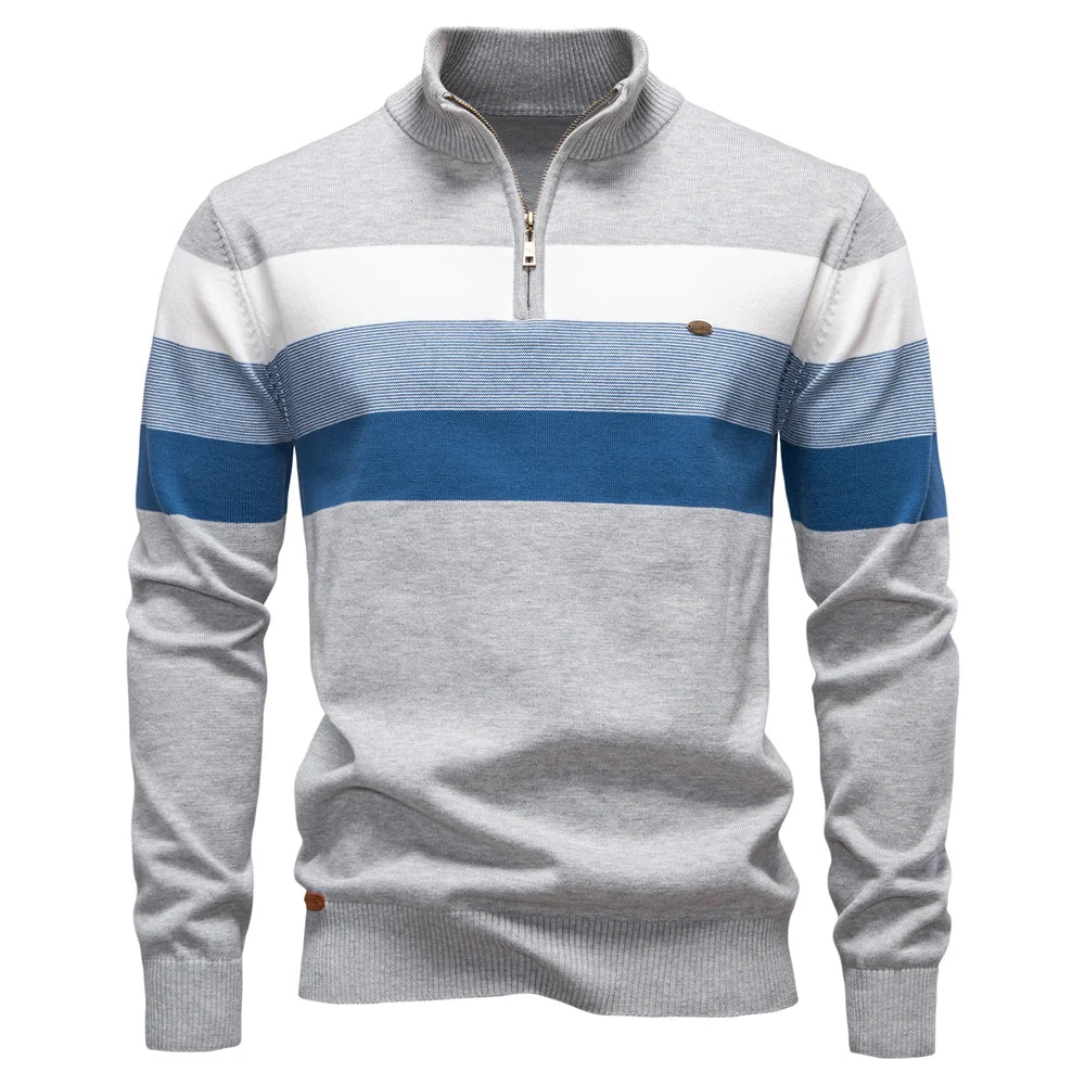 Zephyr | Stylish Sweater With Stand-Up Collar