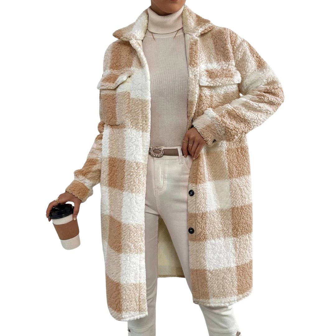 Ariella | Warm Fleece Overcoat