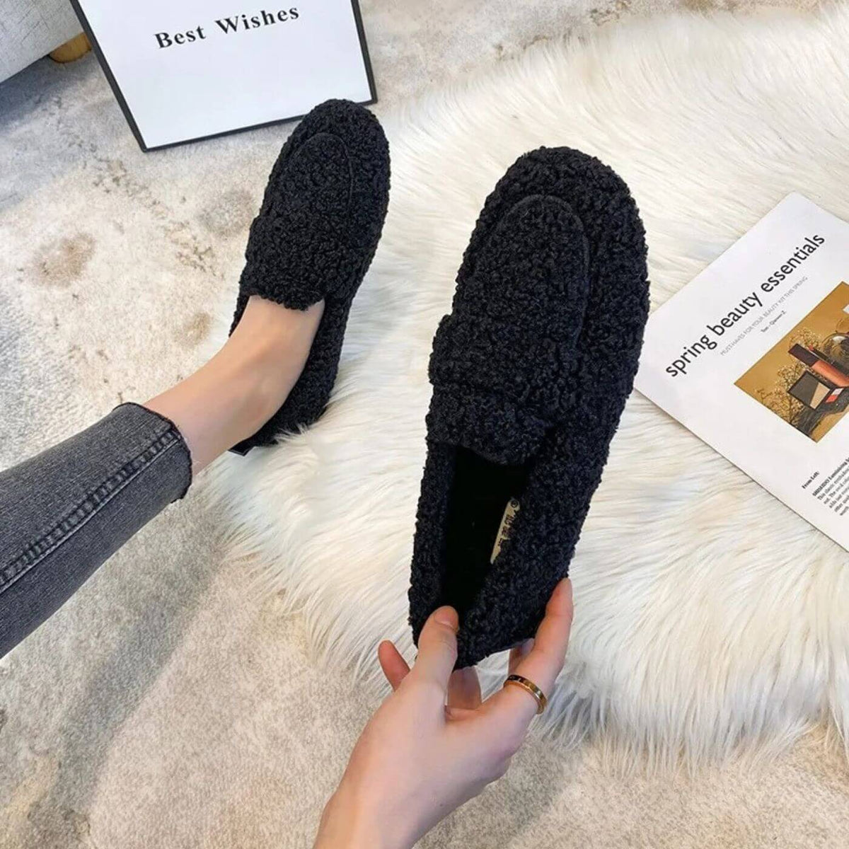 Ursula | Cozy Warm Moccasins