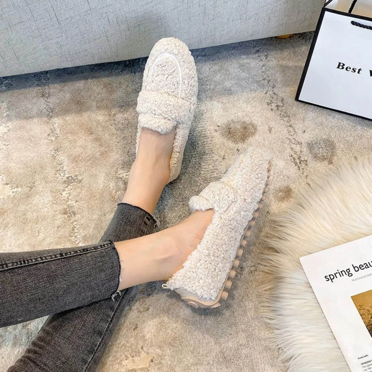Ursula | Cozy Warm Moccasins