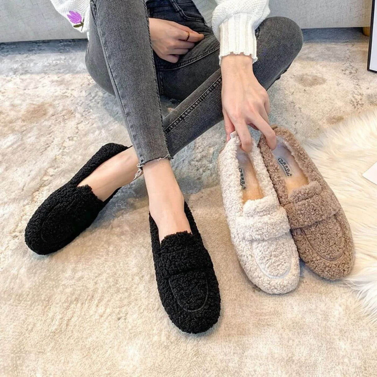 Ursula | Cozy Warm Moccasins