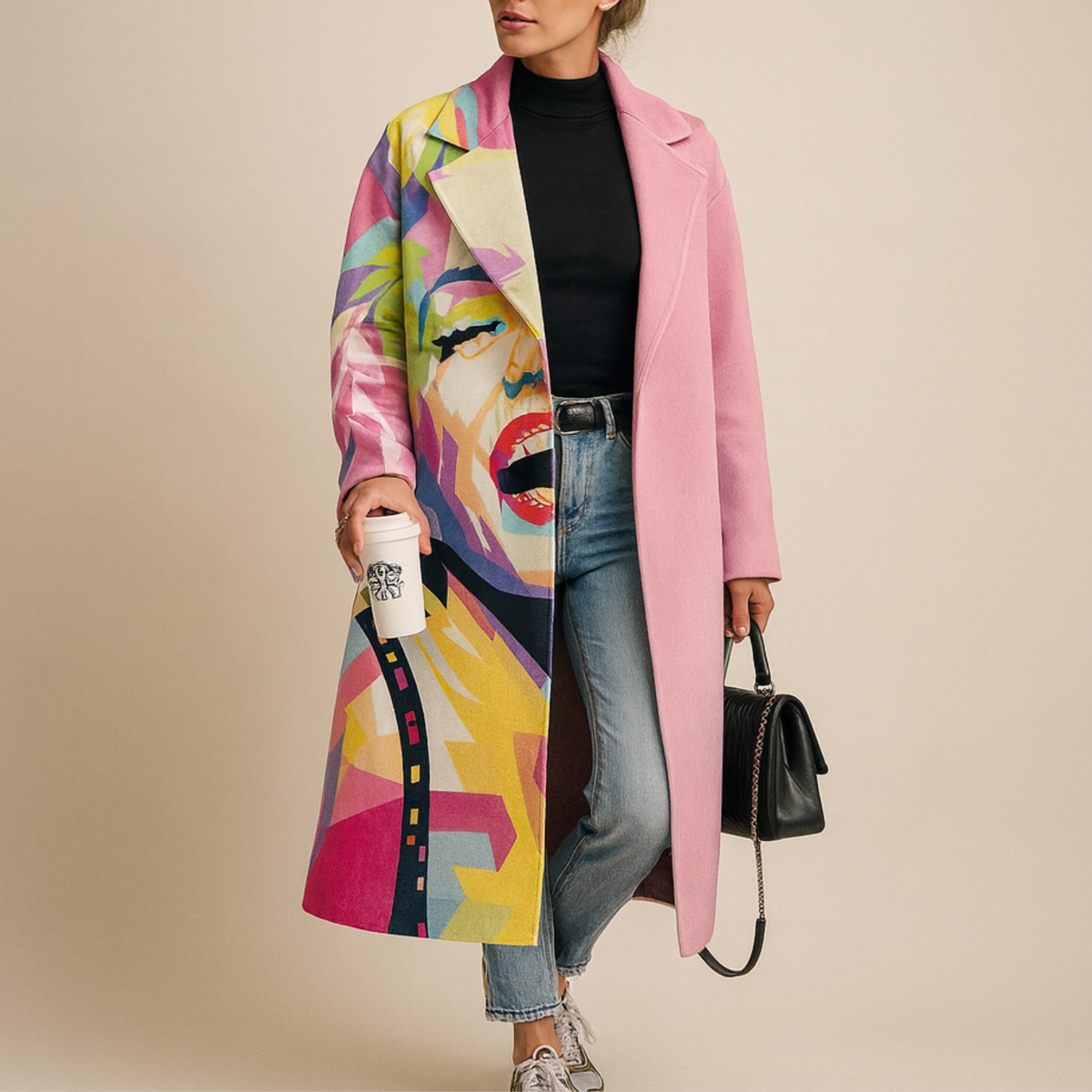 Rivolena | Printed Women's Coat