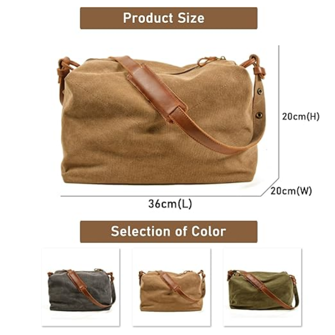 Camden | Heritage Canvas Duffle Bag
