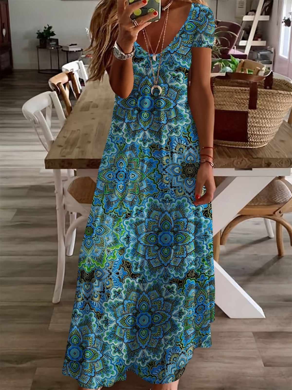 Judy | Artistic Tummy-Flattering Dress