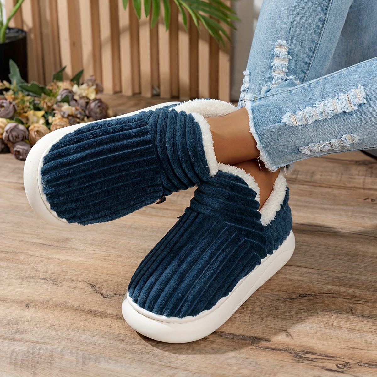 Emily | Soft-Lined House Slippers