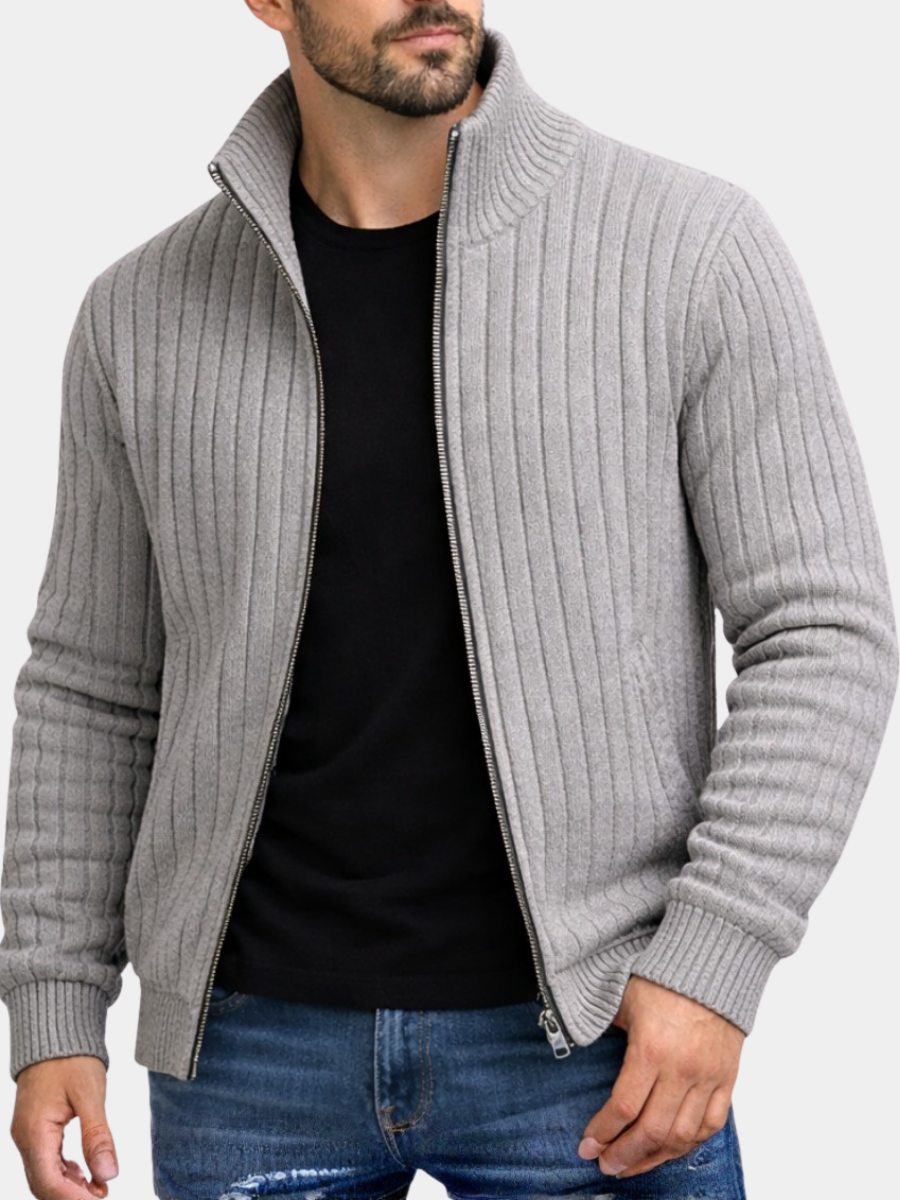 Wayne | Classic Elegant Zip-Up Vest