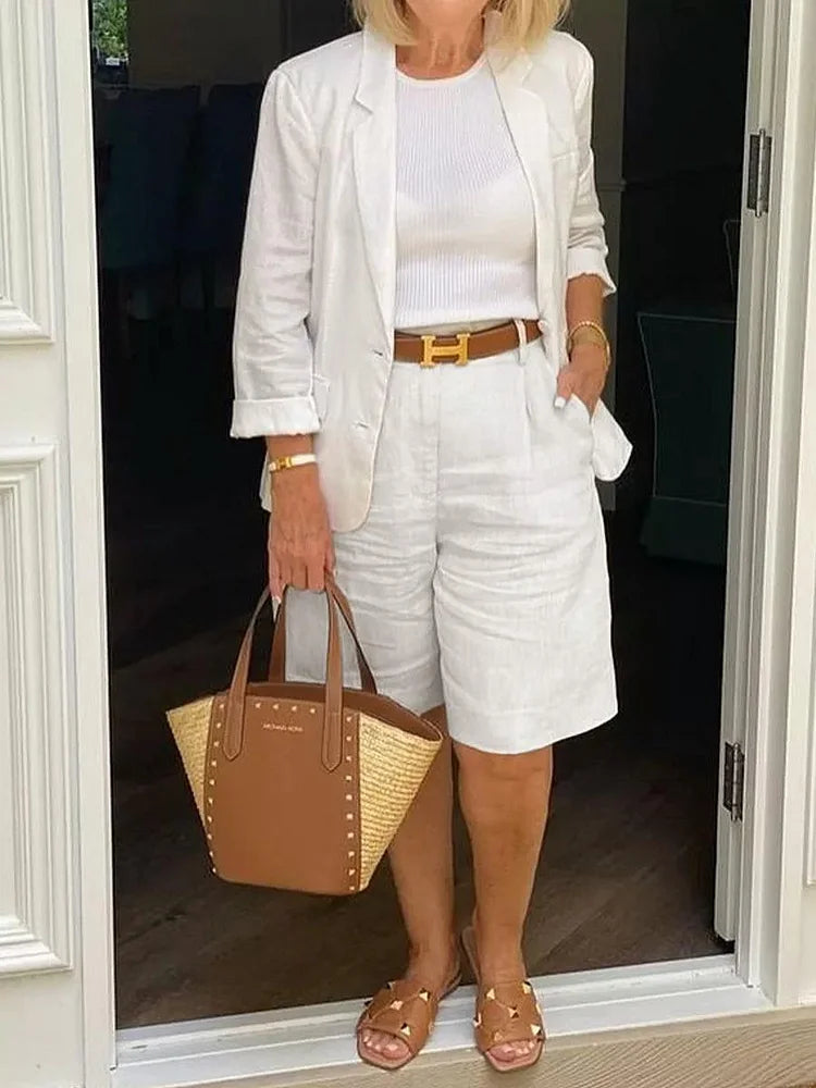 Elina | Sleek Blazer Set
