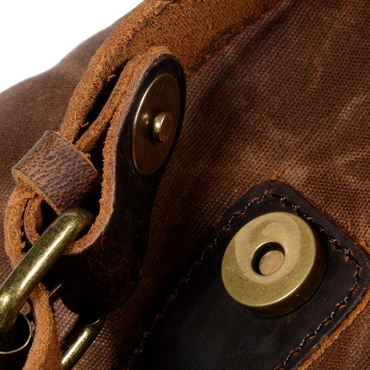James | Vintage Canvas | Real Leather