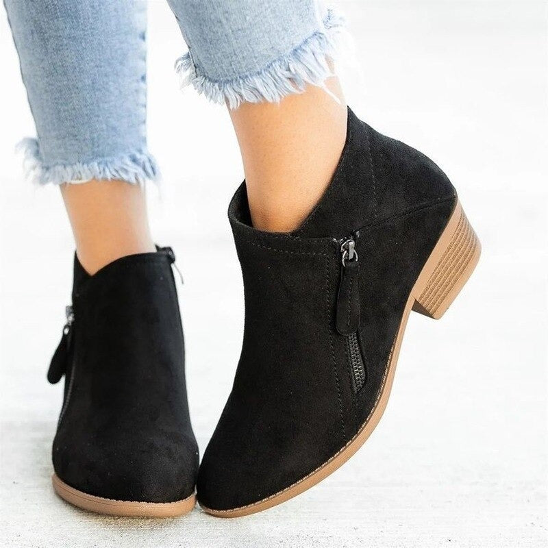 PREMIUM LADIES ORTHOPEDIC HEELED AUTUMN BOOTS 2026