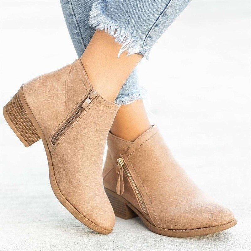 PREMIUM LADIES ORTHOPEDIC HEELED AUTUMN BOOTS 2026