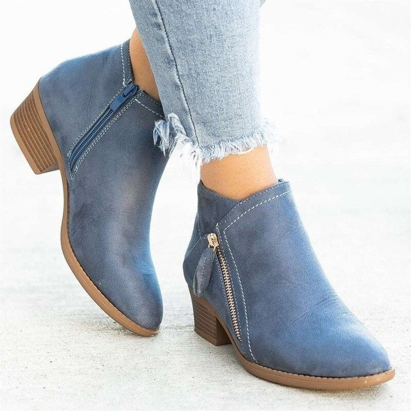 PREMIUM LADIES ORTHOPEDIC HEELED AUTUMN BOOTS 2026