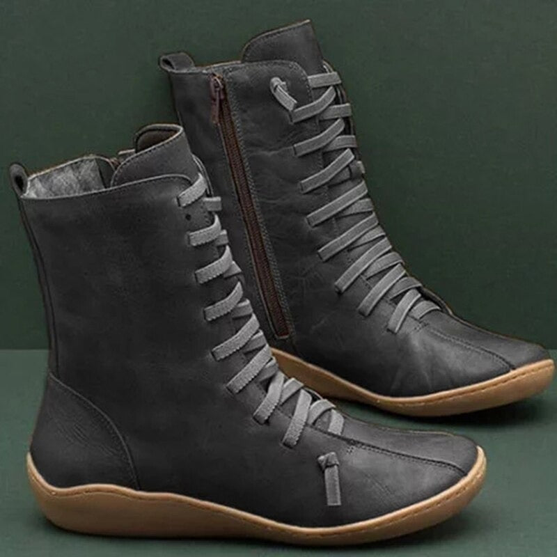NEW MID CALF ORTHOPEDIC AUTUMN BOOTS