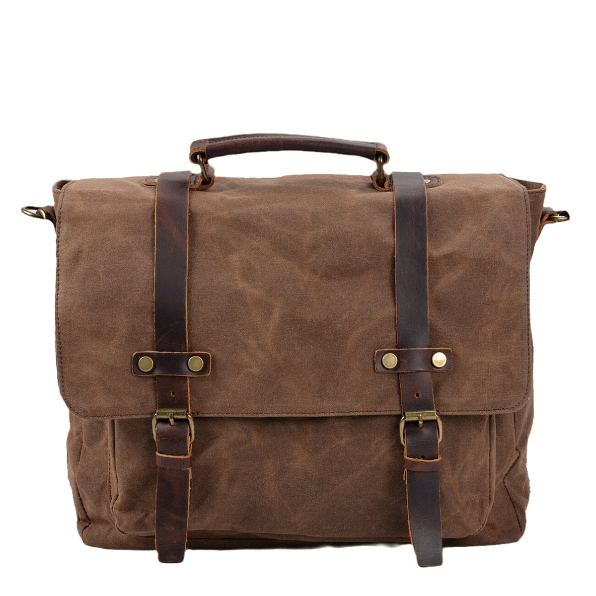 Ryan | Everyday Canvas Shoulder Bag | Real Leather
