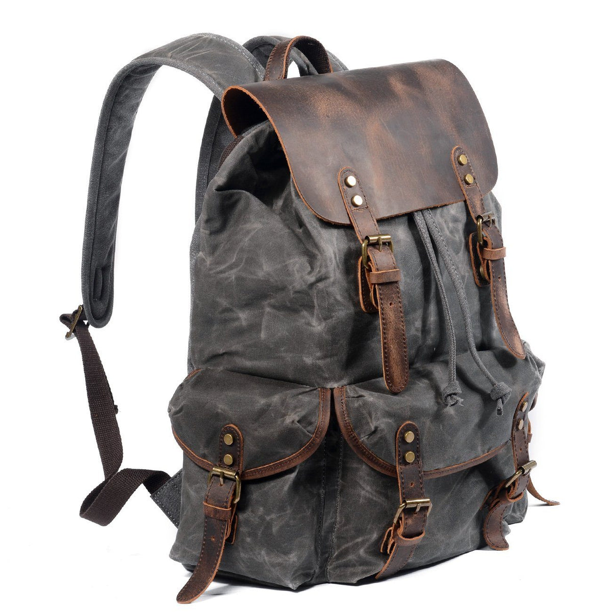 James | Vintage Canvas | Real Leather