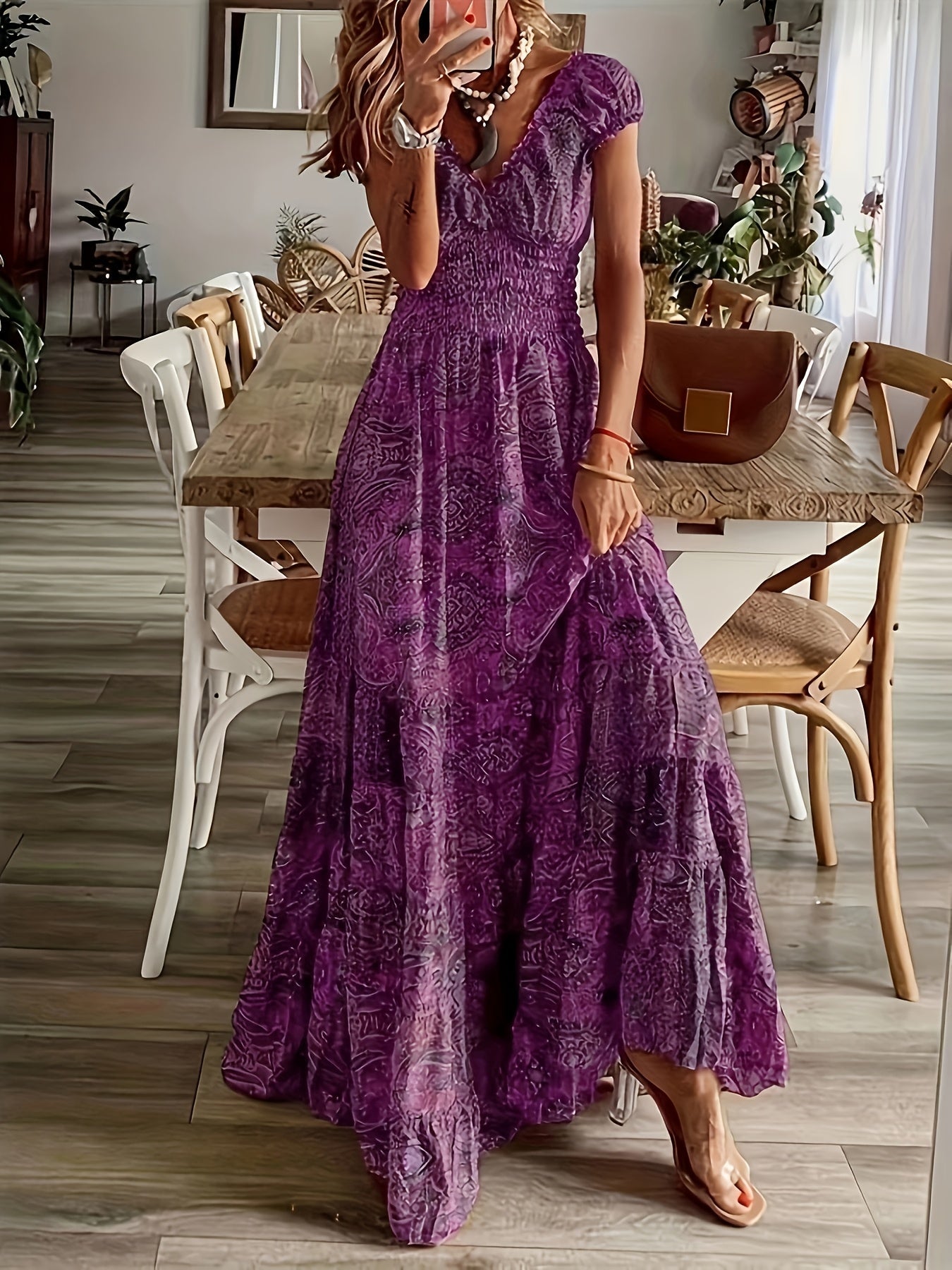 Patricia | Artistic Tummy-Flattering Dress