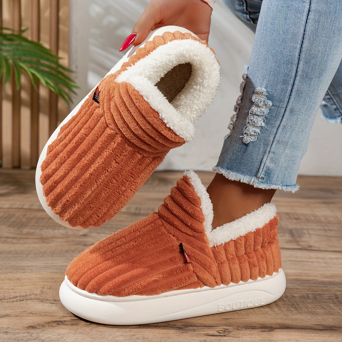 Emily | Soft-Lined House Slippers