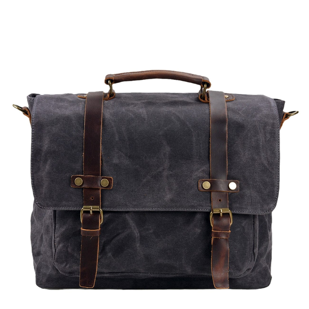 Ryan | Everyday Canvas Shoulder Bag | Real Leather