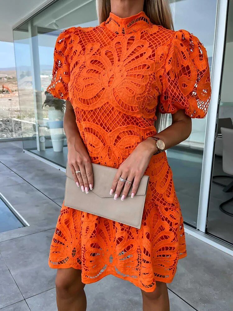 Juliette | Lace Midi Dress